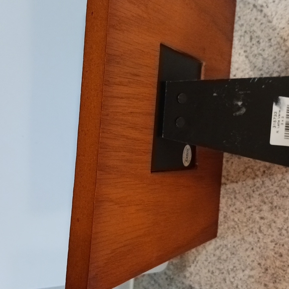 Wood Frames 3X3 Vintage Fetco Latte Veneer Good Condition Dark Oak look - Picture 5 of 8